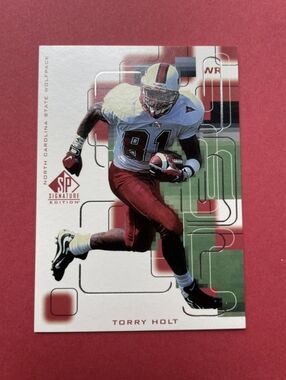 1999 Torry Holt RC Rookie #81 Upper Deck SP St. Louis Rams